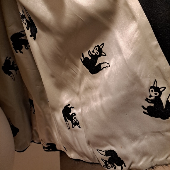 Vintage cashmere cape with fow fur trim✨️🫢🫨 - Picture 9 of 10